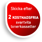 Kostnadsfria svartit tonerkasetter